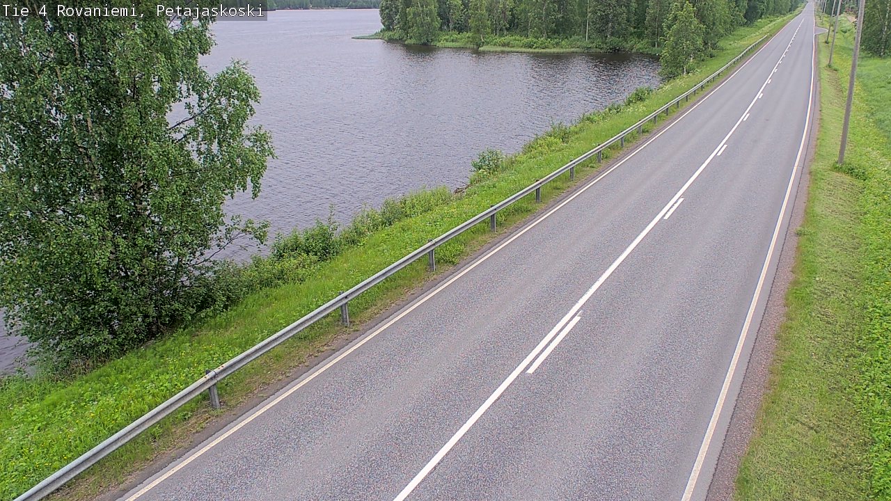 Kelikamerat Kuva Tie 4 Rovaniemi, Petäjäskoski, Rovaniemi, Lappi