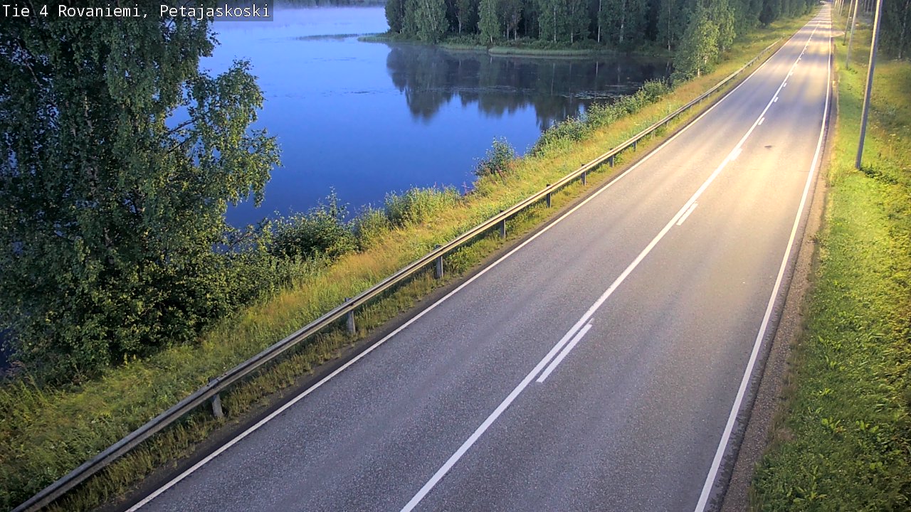 Kelikamerat Kuva Tie 4 Rovaniemi, Petäjäskoski, Rovaniemi, Lappi