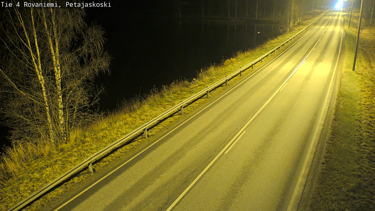 Kelikamerat Kuva Tie 4 Rovaniemi, Petäjäskoski, Rovaniemi, Lappi