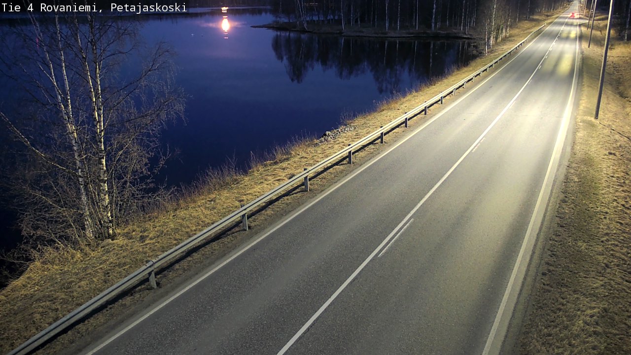 Weather Camera Image Road 4 Rovaniemi, Petäjäskoski, Rovaniemi, Lappi