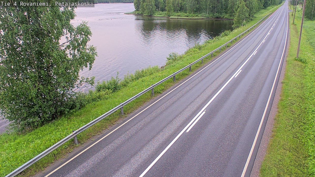 Kelikamerat Kuva Tie 4 Rovaniemi, Petäjäskoski, Rovaniemi, Lappi
