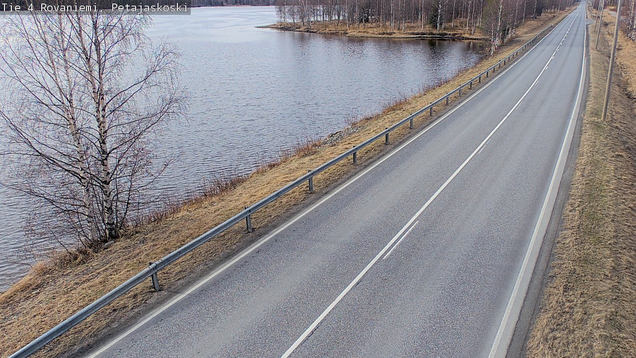 Kelikamerat Kuva Tie 4 Rovaniemi, Petäjäskoski, Rovaniemi, Lappi