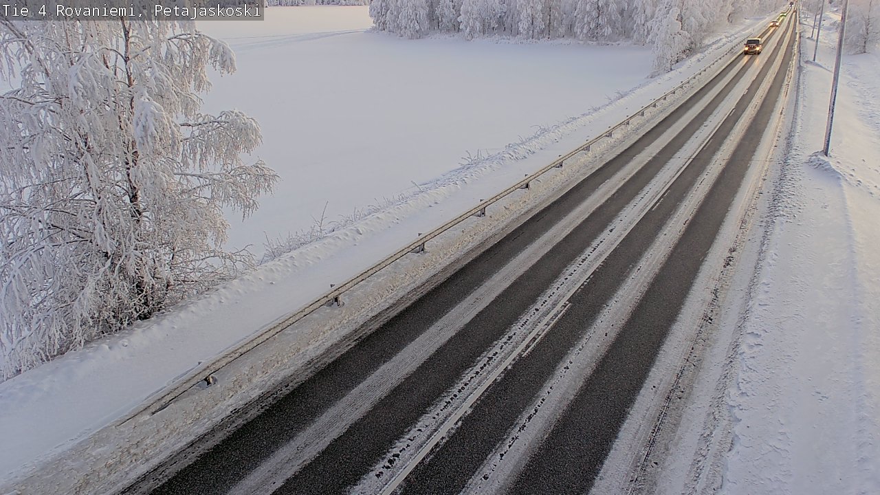 Kelikamerat Kuva Tie 4 Rovaniemi, Petäjäskoski, Rovaniemi, Lappi