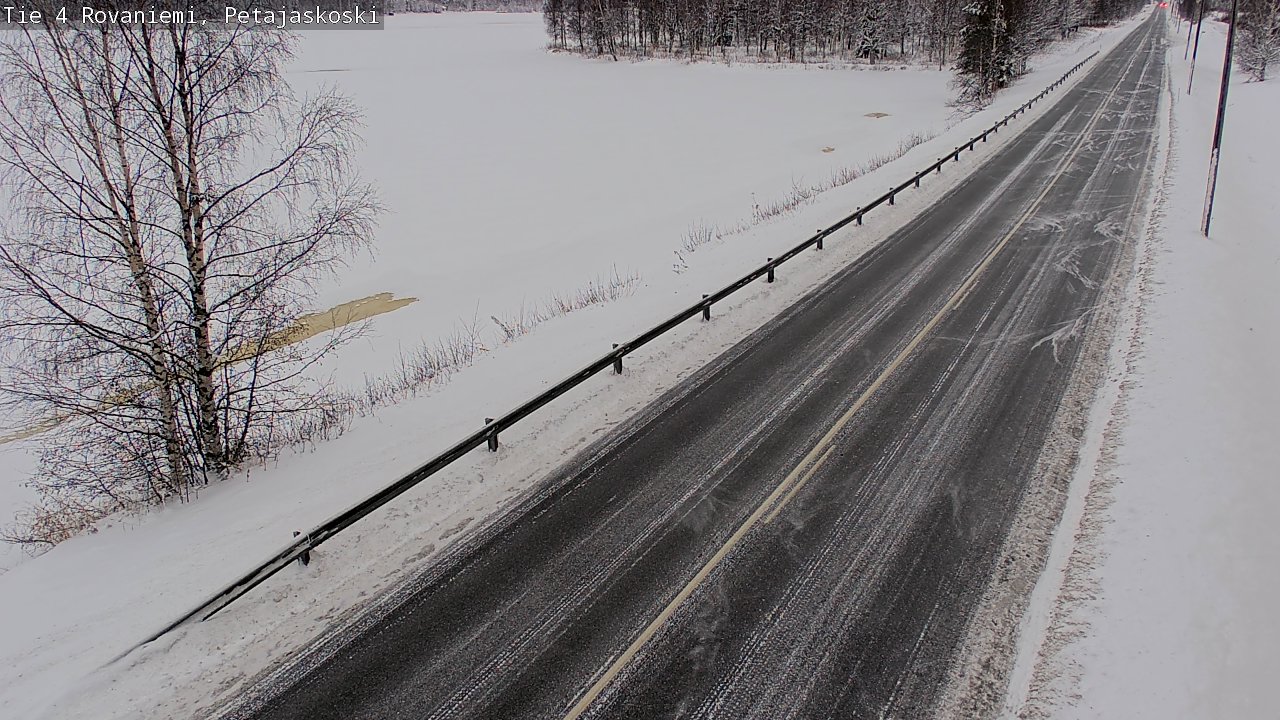 Kelikamerat Kuva Tie 4 Rovaniemi, Petäjäskoski, Rovaniemi, Lappi