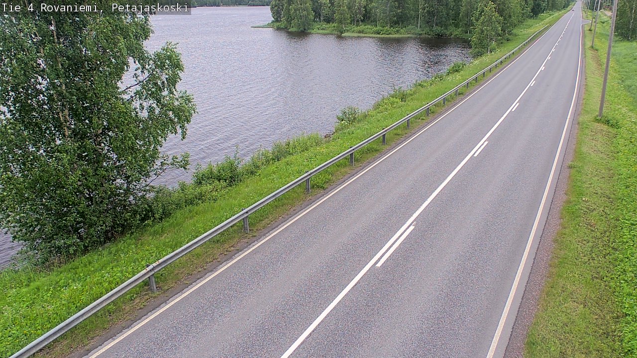 Kelikamerat Kuva Tie 4 Rovaniemi, Petäjäskoski, Rovaniemi, Lappi