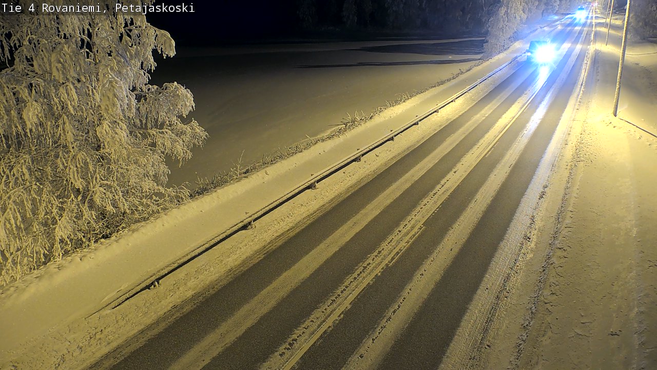 Kelikamerat Kuva Tie 4 Rovaniemi, Petäjäskoski, Rovaniemi, Lappi