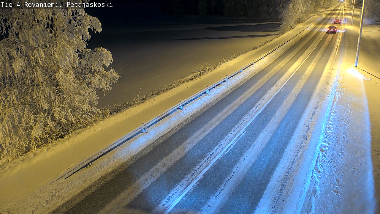 Kelikamerat Kuva Tie 4 Rovaniemi, Petäjäskoski, Rovaniemi, Lappi