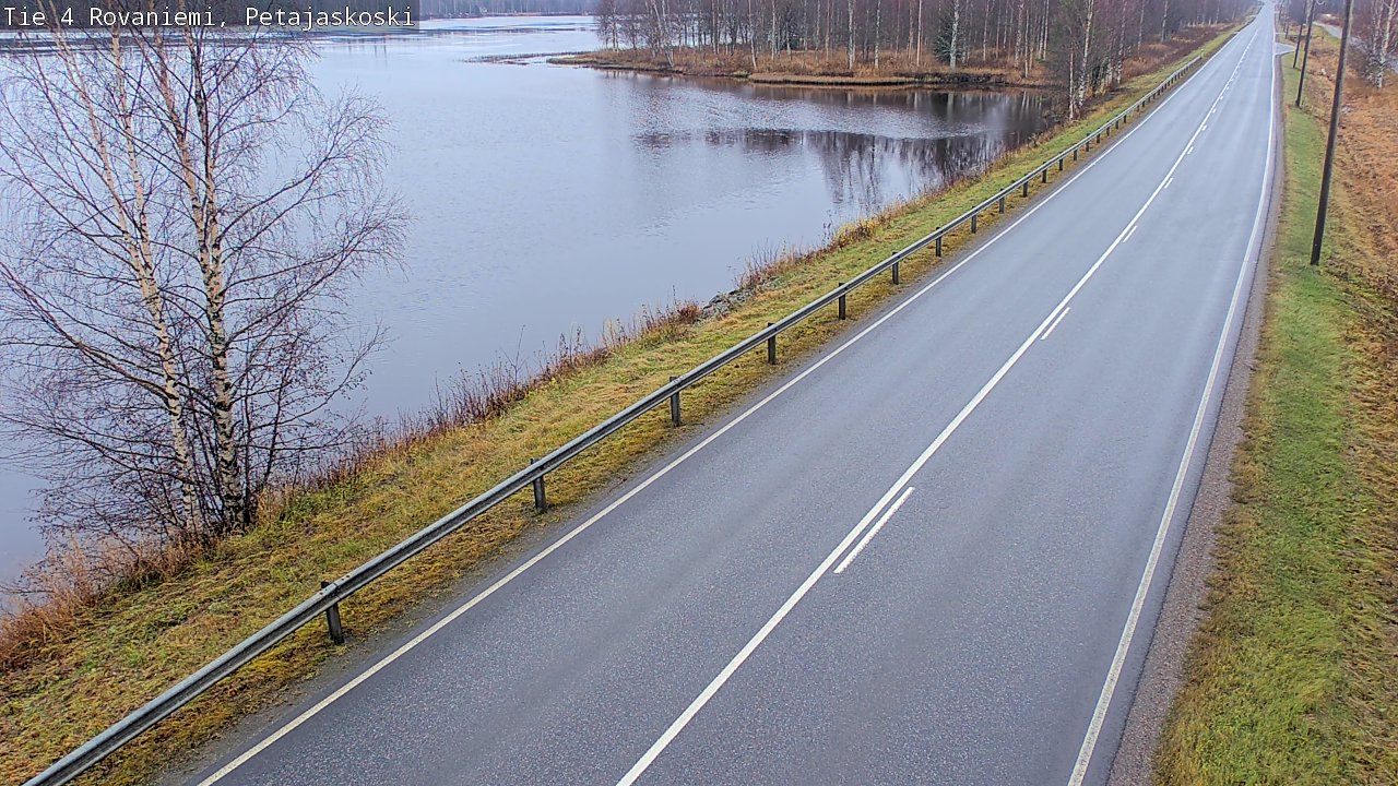 Kelikamerat Kuva Tie 4 Rovaniemi, Petäjäskoski, Rovaniemi, Lappi