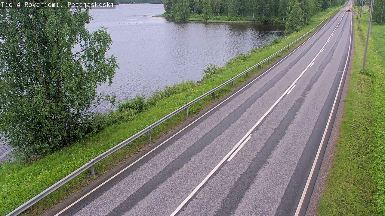 Kelikamerat Kuva Tie 4 Rovaniemi, Petäjäskoski, Rovaniemi, Lappi
