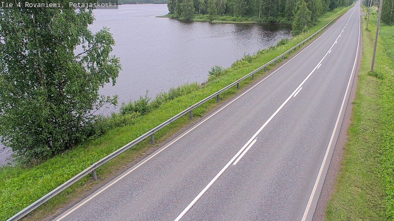 Kelikamerat Kuva Tie 4 Rovaniemi, Petäjäskoski, Rovaniemi, Lappi