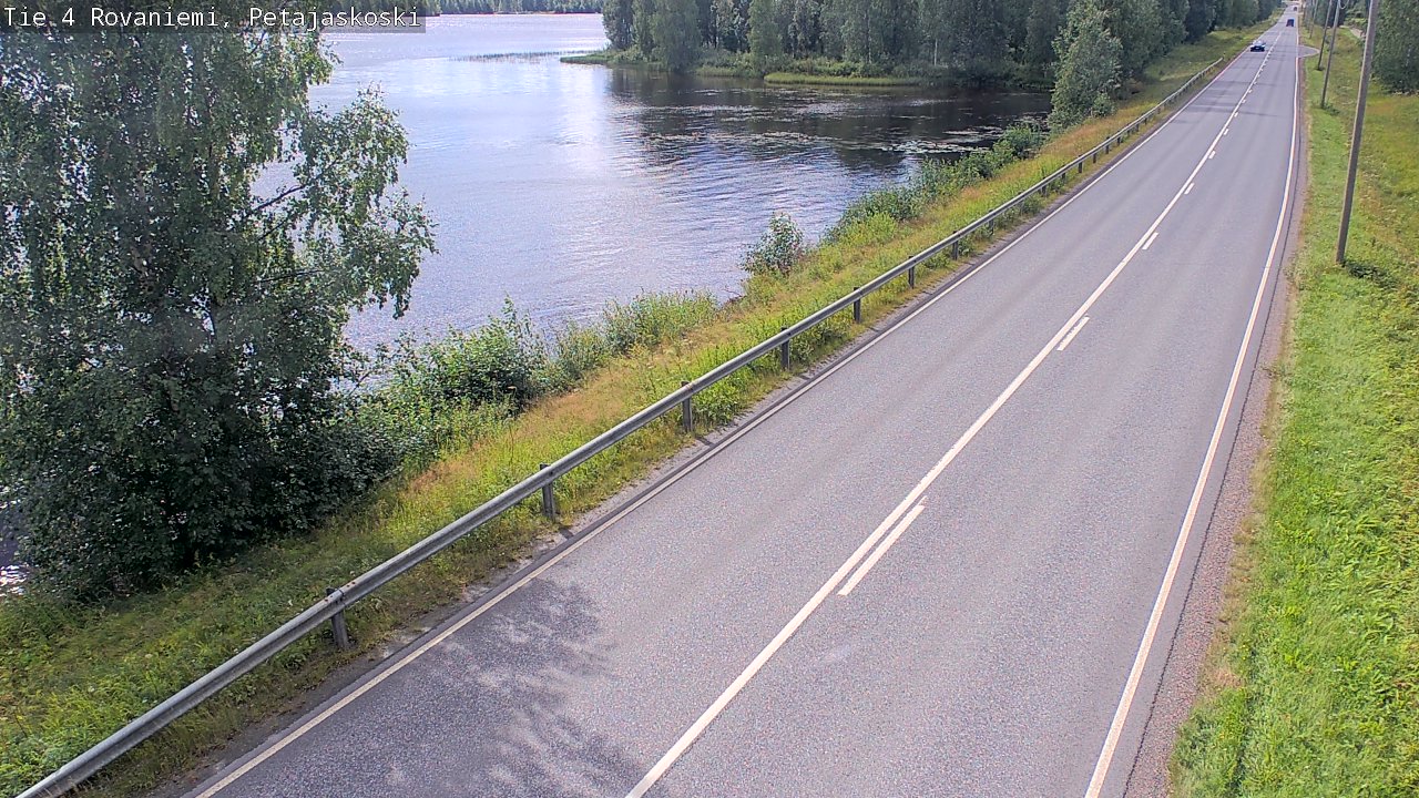 Kelikamerat Kuva Tie 4 Rovaniemi, Petäjäskoski, Rovaniemi, Lappi