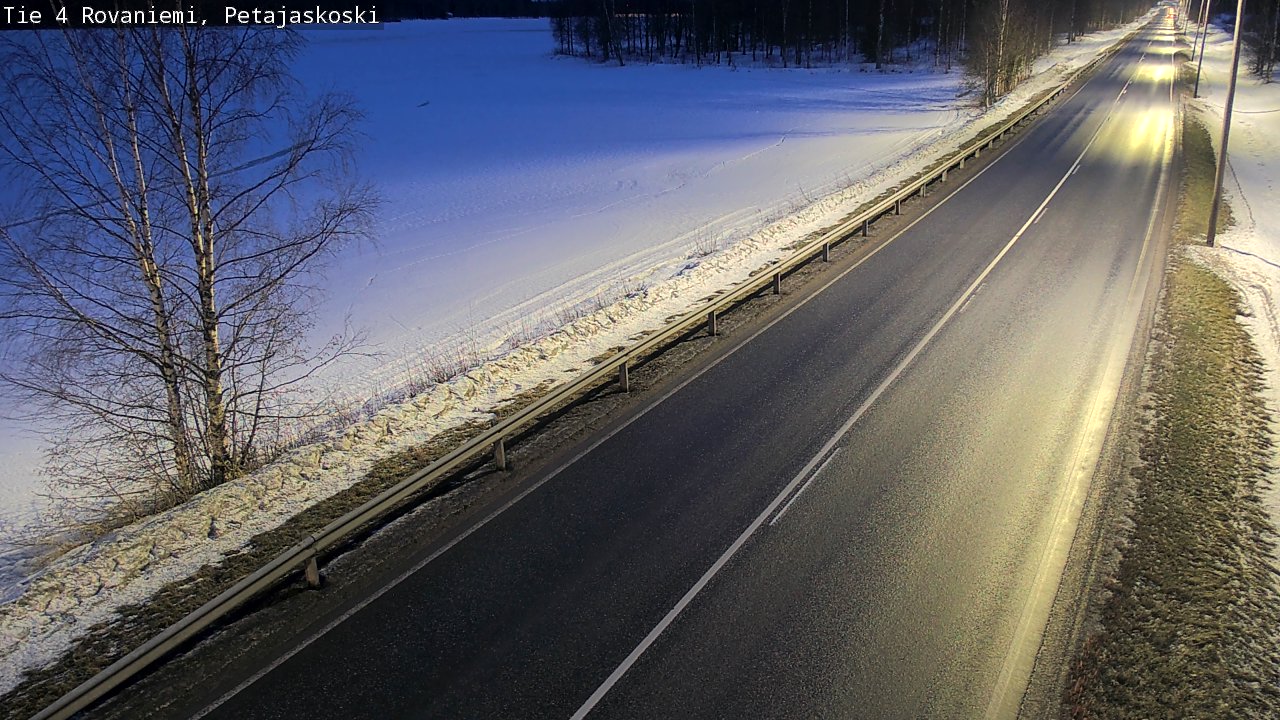 Kelikamerat Kuva Tie 4 Rovaniemi, Petäjäskoski, Rovaniemi, Lappi