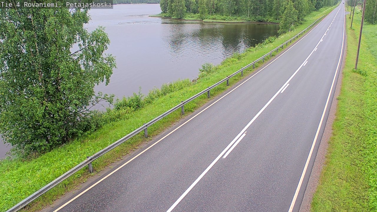 Kelikamerat Kuva Tie 4 Rovaniemi, Petäjäskoski, Rovaniemi, Lappi