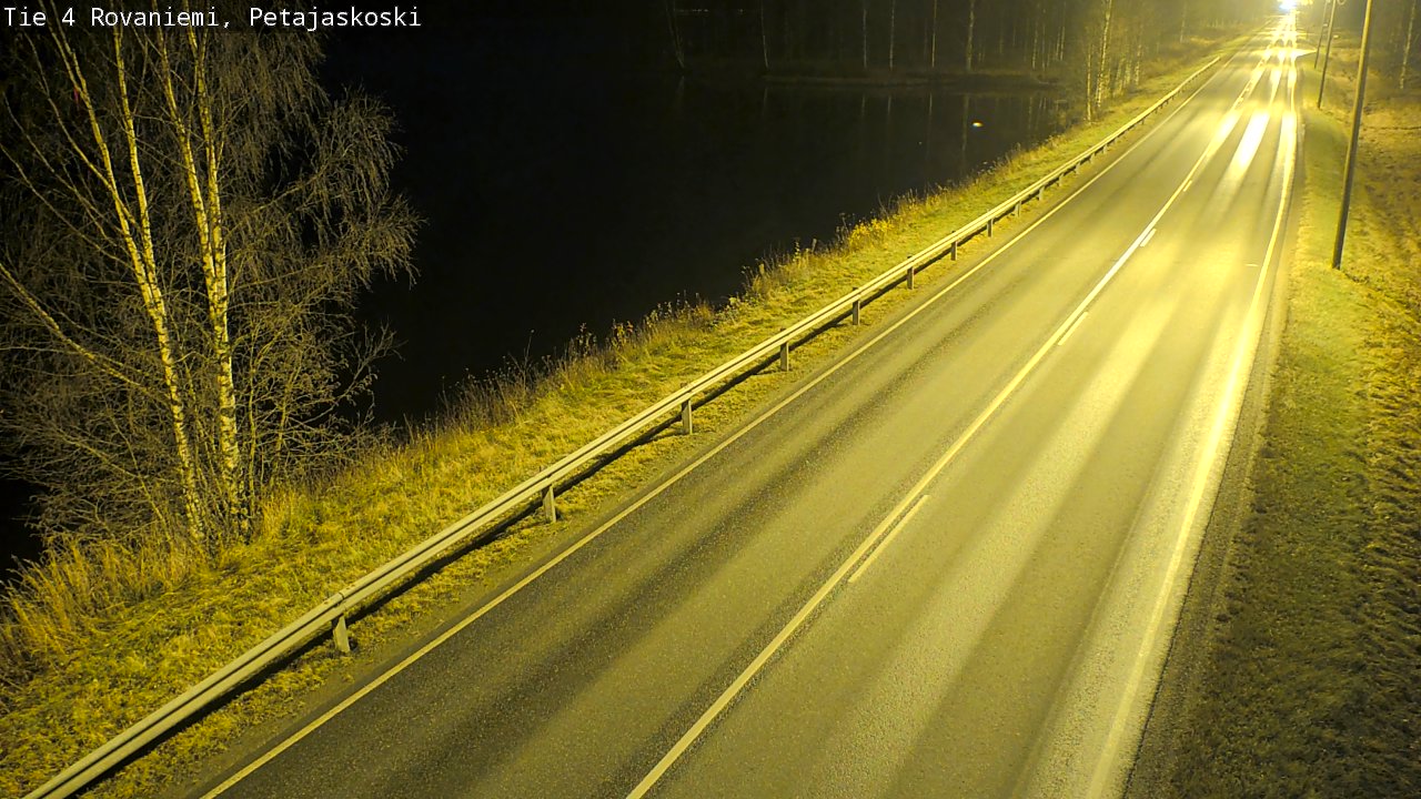 Kelikamerat Kuva Tie 4 Rovaniemi, Petäjäskoski, Rovaniemi, Lappi
