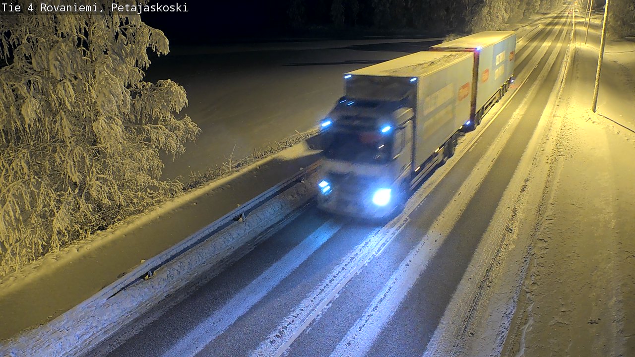 Kelikamerat Kuva Tie 4 Rovaniemi, Petäjäskoski, Rovaniemi, Lappi