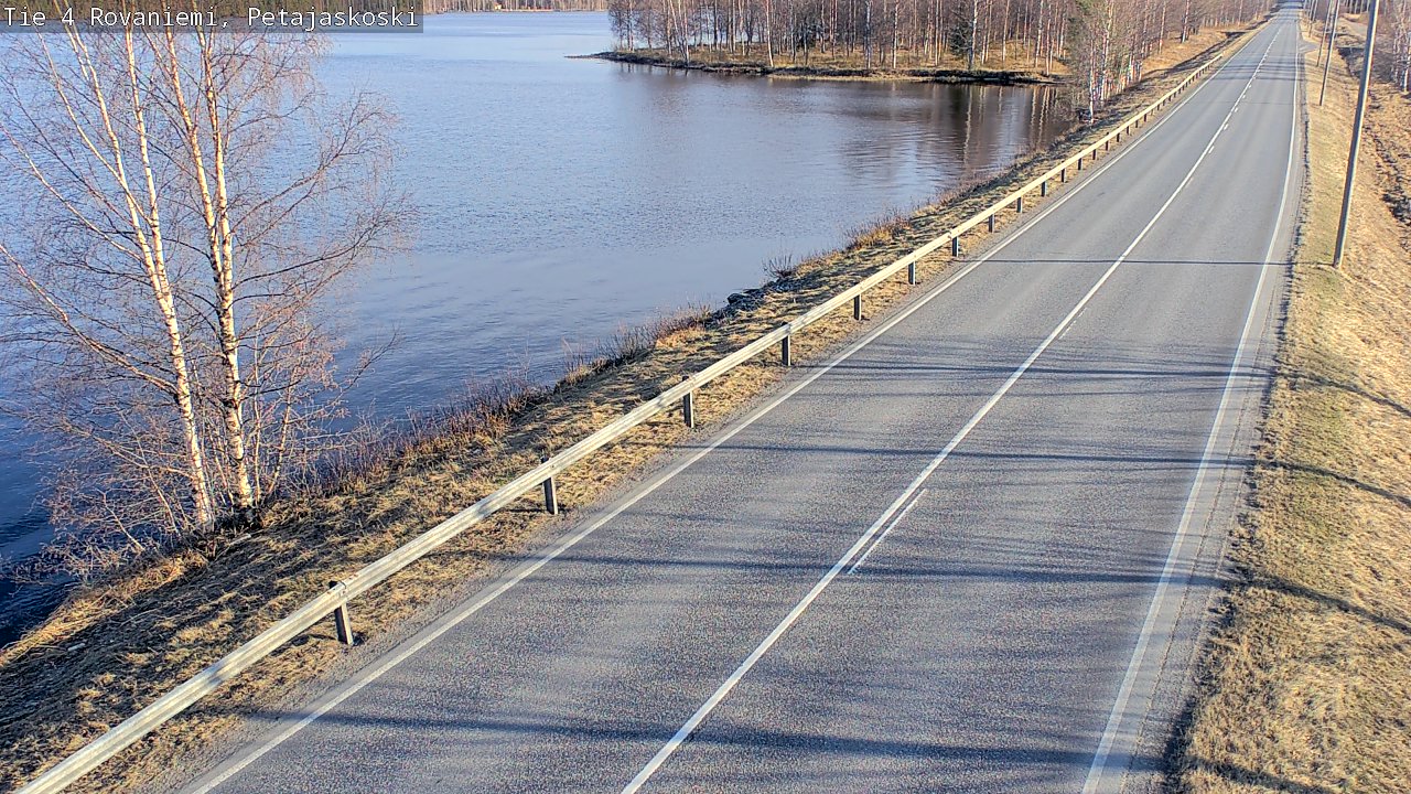 Kelikamerat Kuva Tie 4 Rovaniemi, Petäjäskoski, Rovaniemi, Lappi