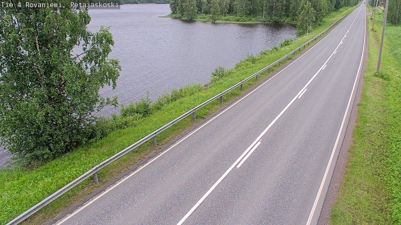 Kelikamerat Kuva Tie 4 Rovaniemi, Petäjäskoski, Rovaniemi, Lappi