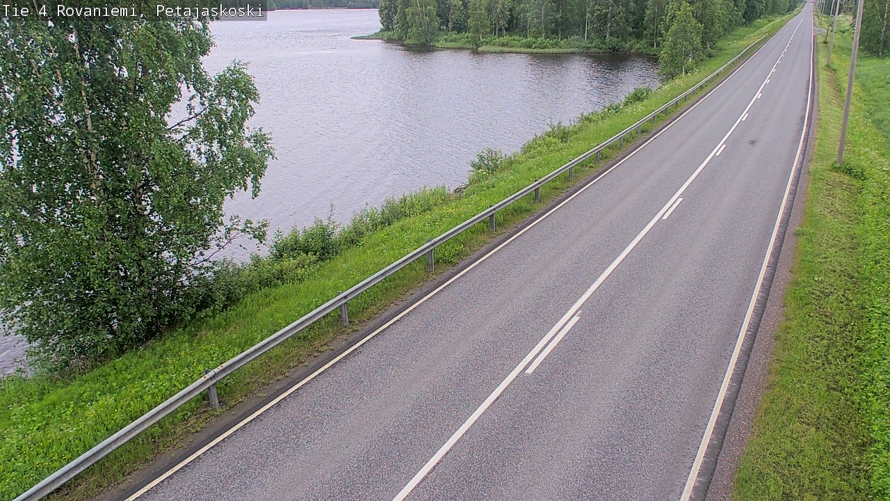 Kelikamerat Kuva Tie 4 Rovaniemi, Petäjäskoski, Rovaniemi, Lappi