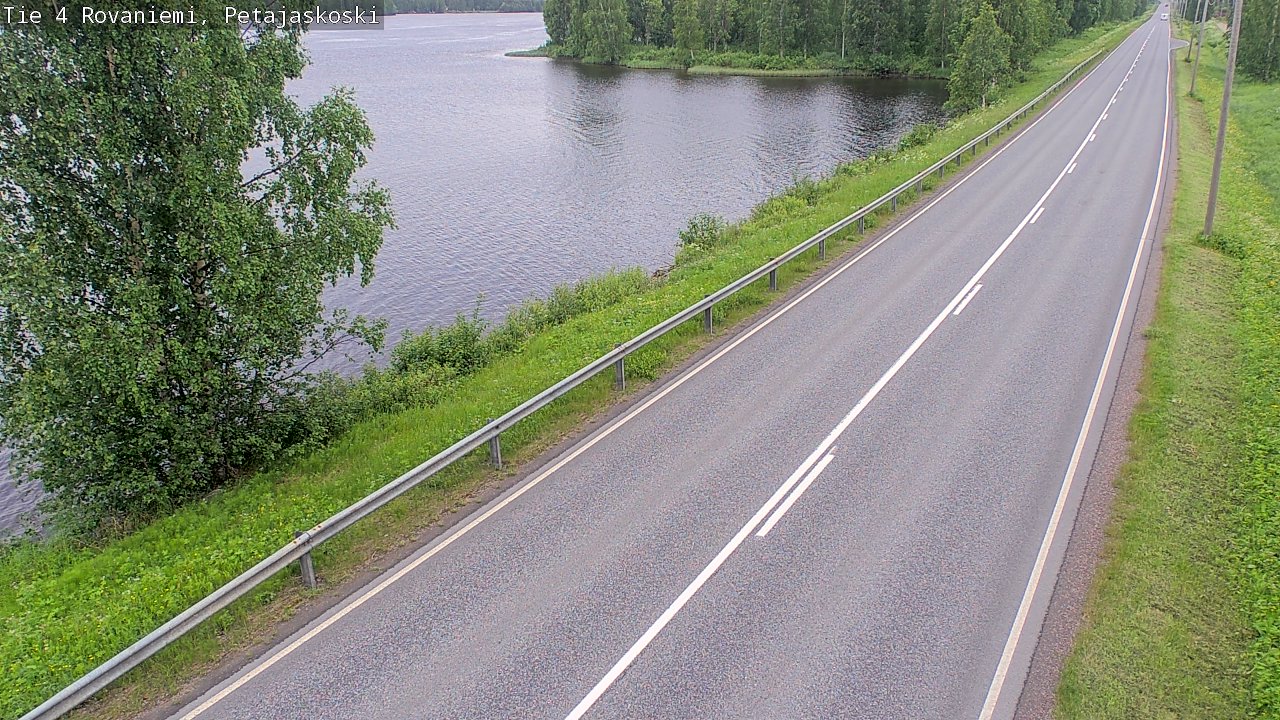 Kelikamerat Kuva Tie 4 Rovaniemi, Petäjäskoski, Rovaniemi, Lappi