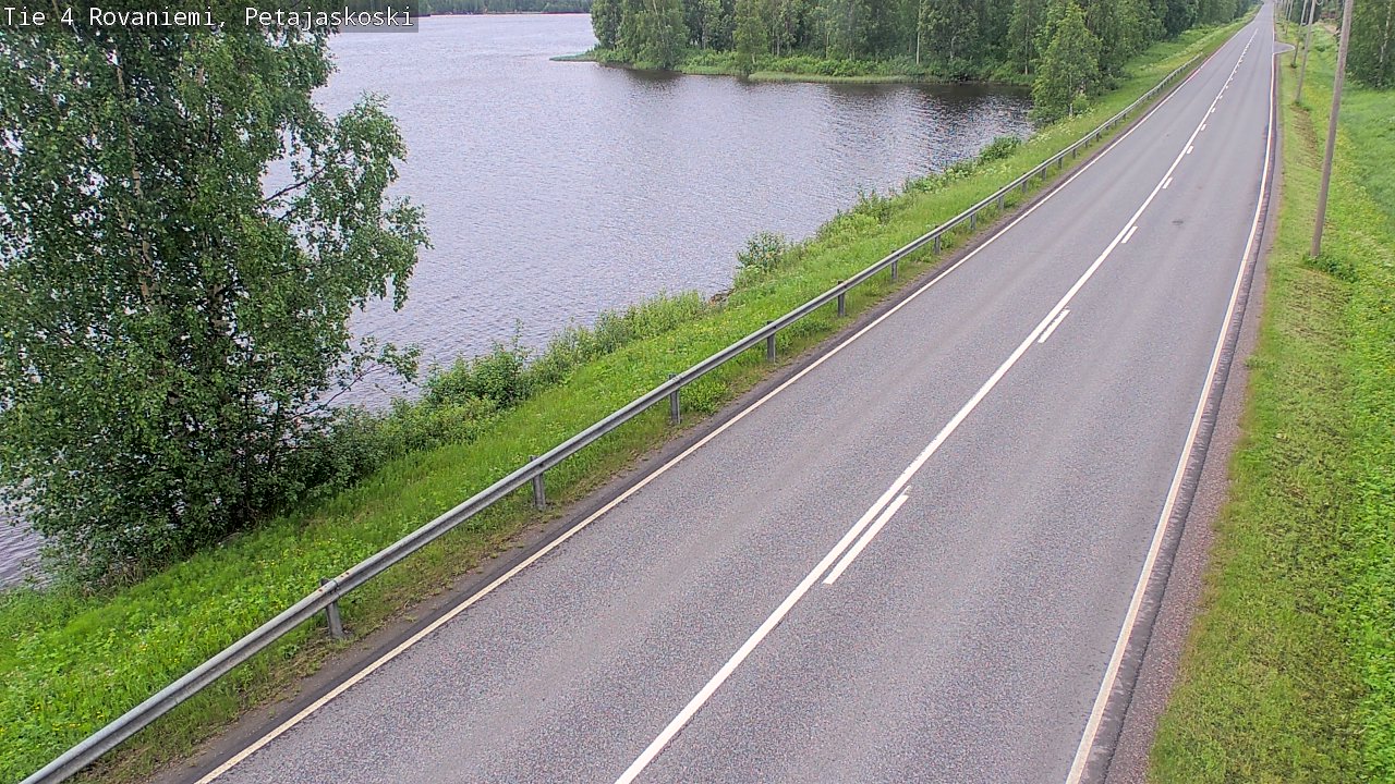 Kelikamerat Kuva Tie 4 Rovaniemi, Petäjäskoski, Rovaniemi, Lappi