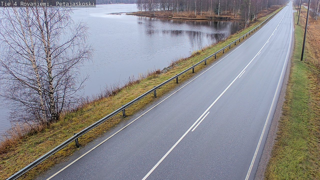 Kelikamerat Kuva Tie 4 Rovaniemi, Petäjäskoski, Rovaniemi, Lappi