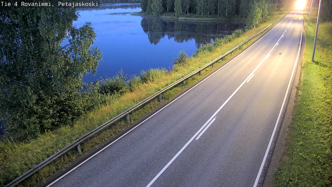Kelikamerat Kuva Tie 4 Rovaniemi, Petäjäskoski, Rovaniemi, Lappi