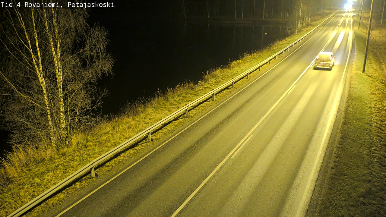 Kelikamerat Kuva Tie 4 Rovaniemi, Petäjäskoski, Rovaniemi, Lappi