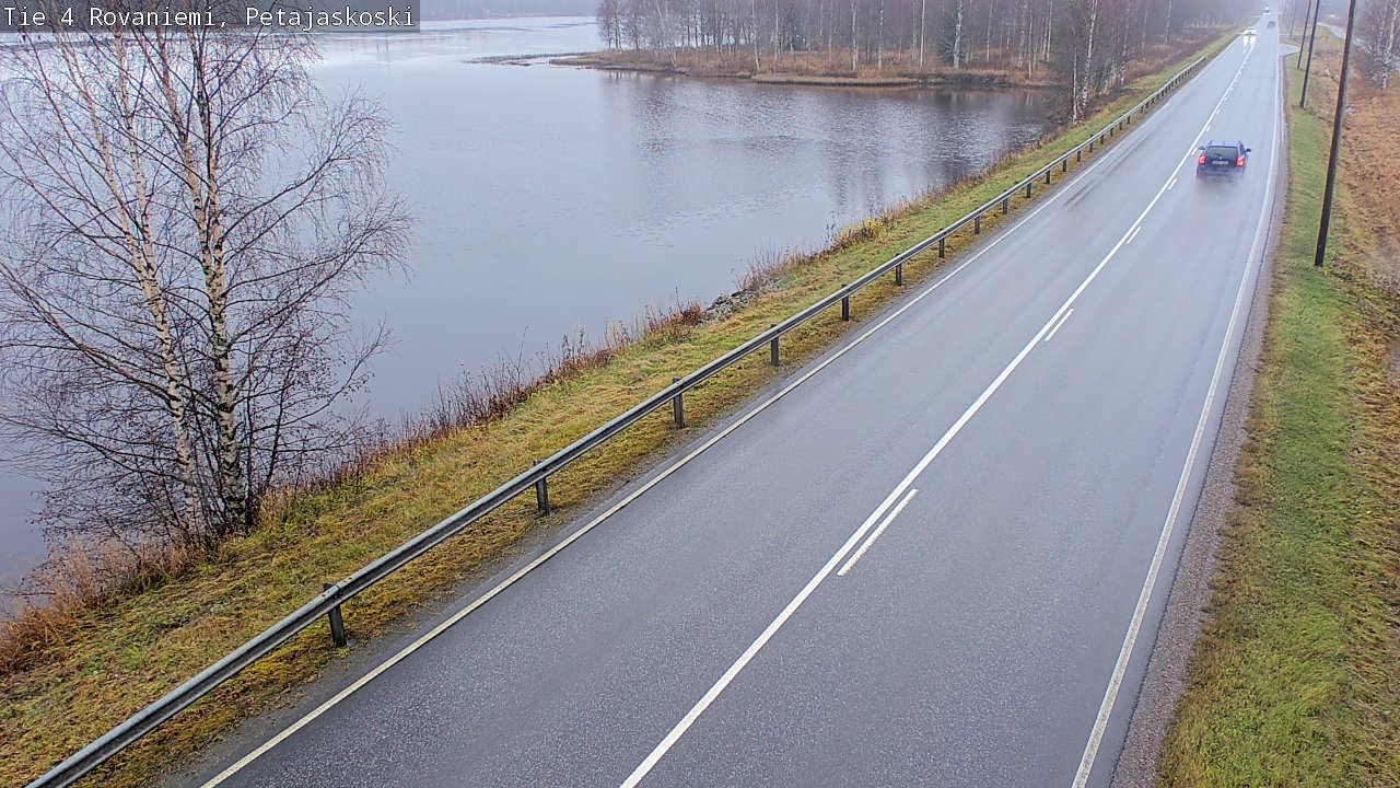 Kelikamerat Kuva Tie 4 Rovaniemi, Petäjäskoski, Rovaniemi, Lappi