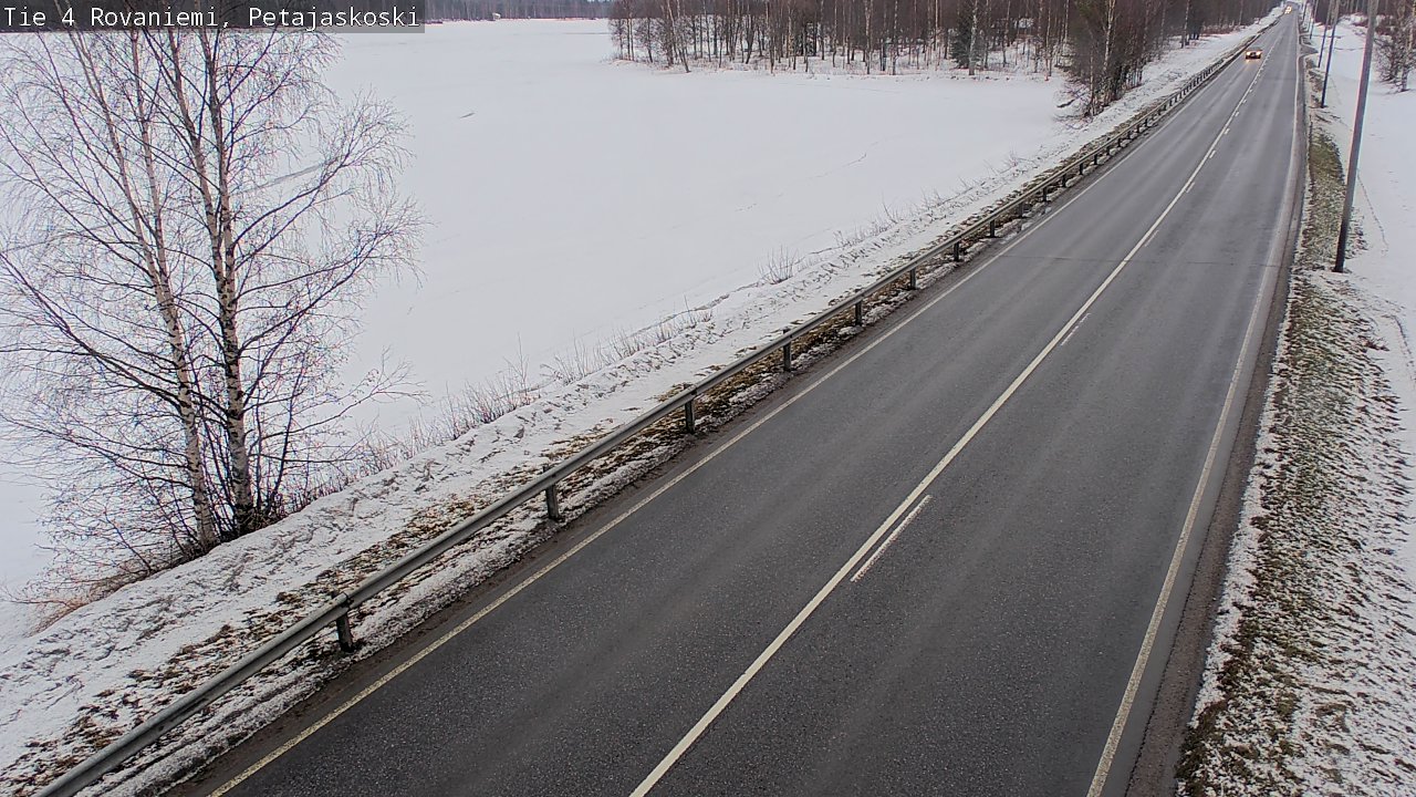 Kelikamerat Kuva Tie 4 Rovaniemi, Petäjäskoski, Rovaniemi, Lappi