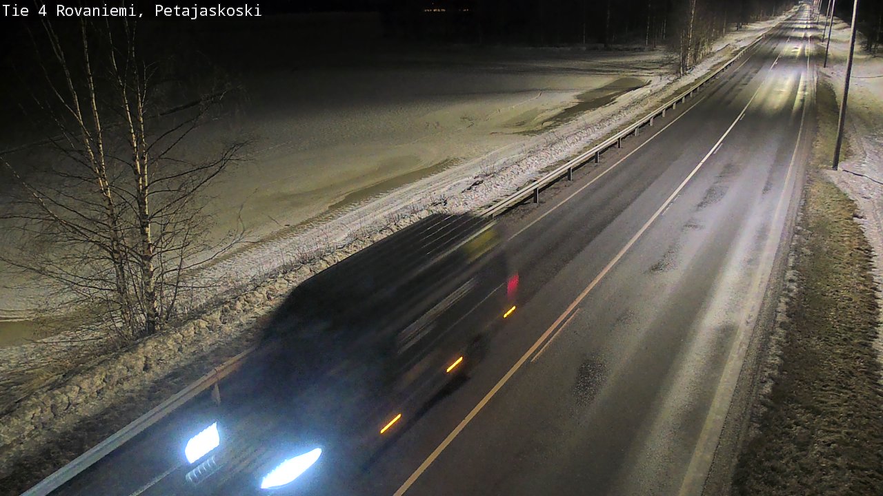 Kelikamerat Kuva Tie 4 Rovaniemi, Petäjäskoski, Rovaniemi, Lappi