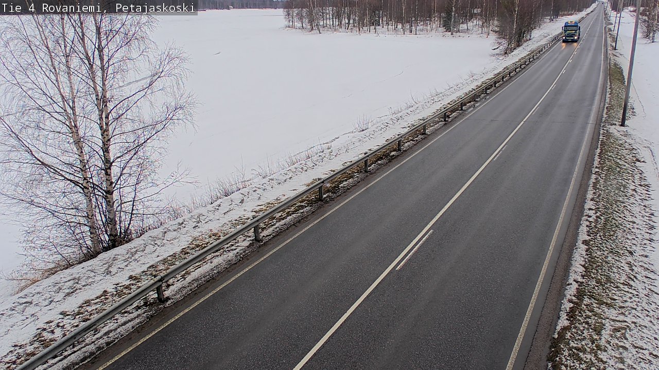 Kelikamerat Kuva Tie 4 Rovaniemi, Petäjäskoski, Rovaniemi, Lappi