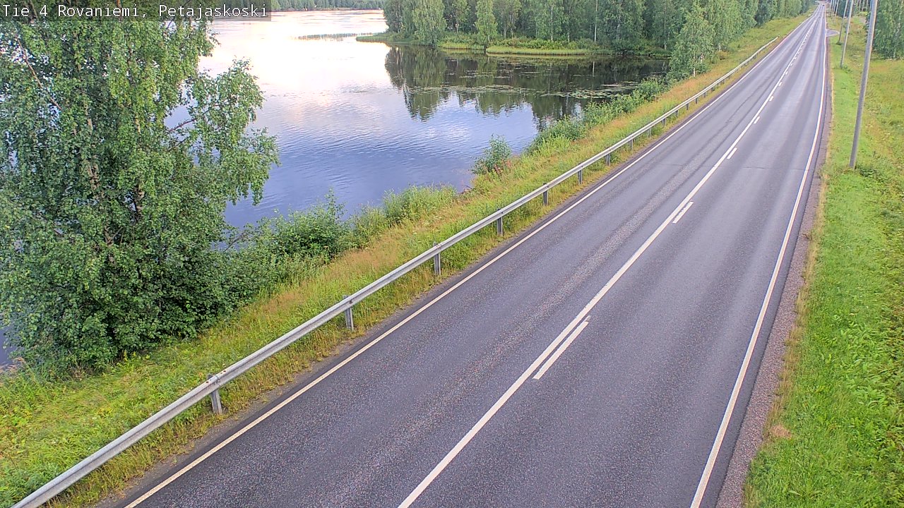 Kelikamerat Kuva Tie 4 Rovaniemi, Petäjäskoski, Rovaniemi, Lappi