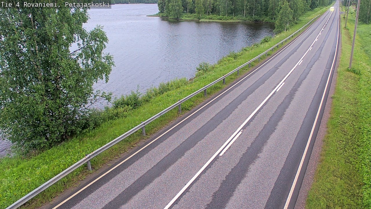Kelikamerat Kuva Tie 4 Rovaniemi, Petäjäskoski, Rovaniemi, Lappi