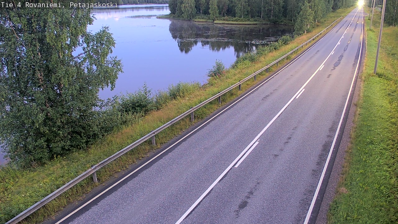 Kelikamerat Kuva Tie 4 Rovaniemi, Petäjäskoski, Rovaniemi, Lappi