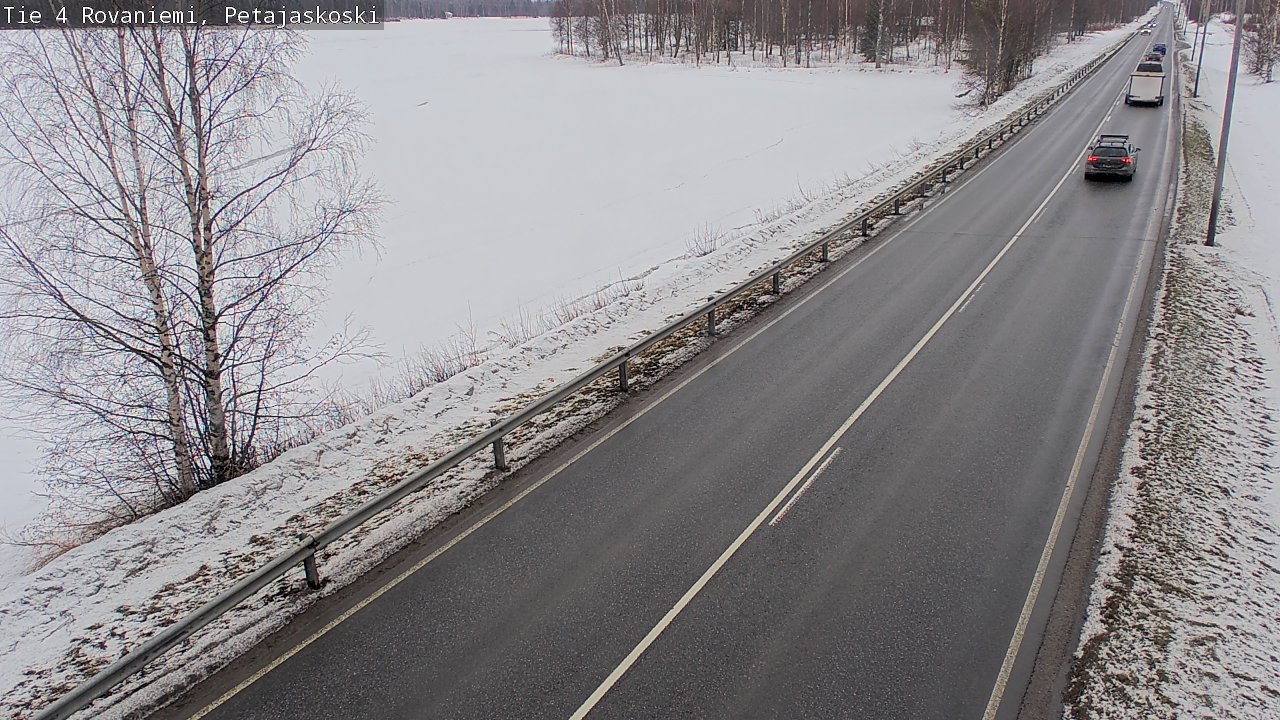 Kelikamerat Kuva Tie 4 Rovaniemi, Petäjäskoski, Rovaniemi, Lappi