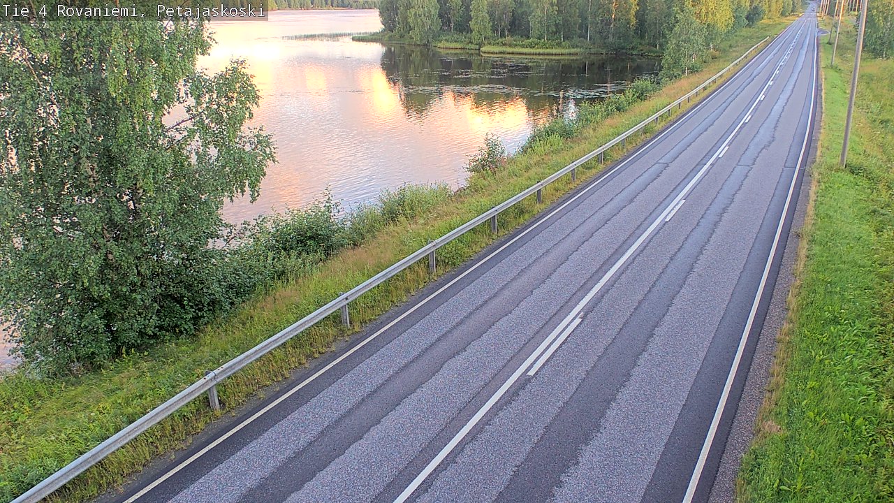 Kelikamerat Kuva Tie 4 Rovaniemi, Petäjäskoski, Rovaniemi, Lappi