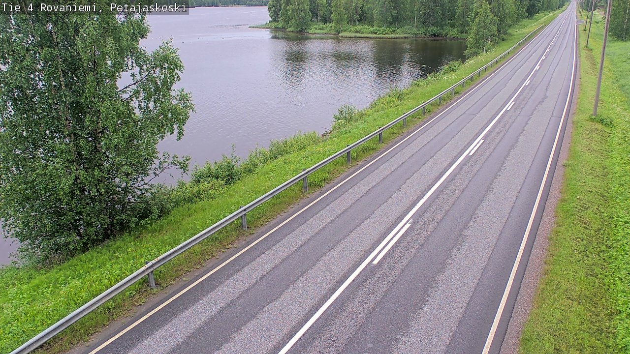 Kelikamerat Kuva Tie 4 Rovaniemi, Petäjäskoski, Rovaniemi, Lappi