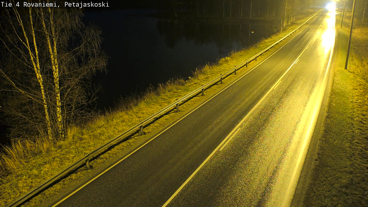 Kelikamerat Kuva Tie 4 Rovaniemi, Petäjäskoski, Rovaniemi, Lappi