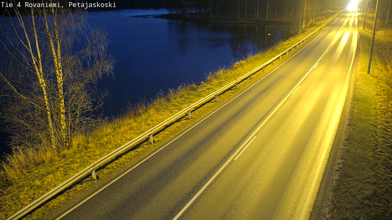 Kelikamerat Kuva Tie 4 Rovaniemi, Petäjäskoski, Rovaniemi, Lappi