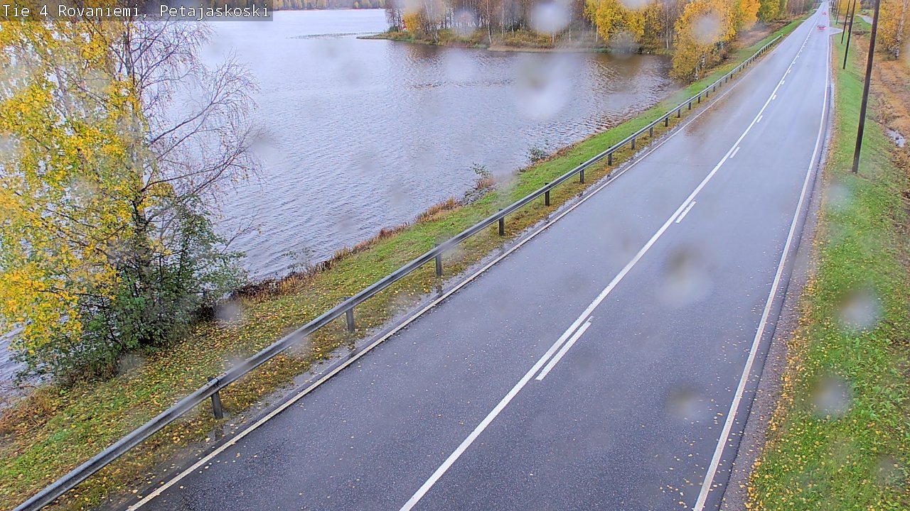 Weather Camera Image Road 4 Rovaniemi, Petäjäskoski, Rovaniemi, Lappi