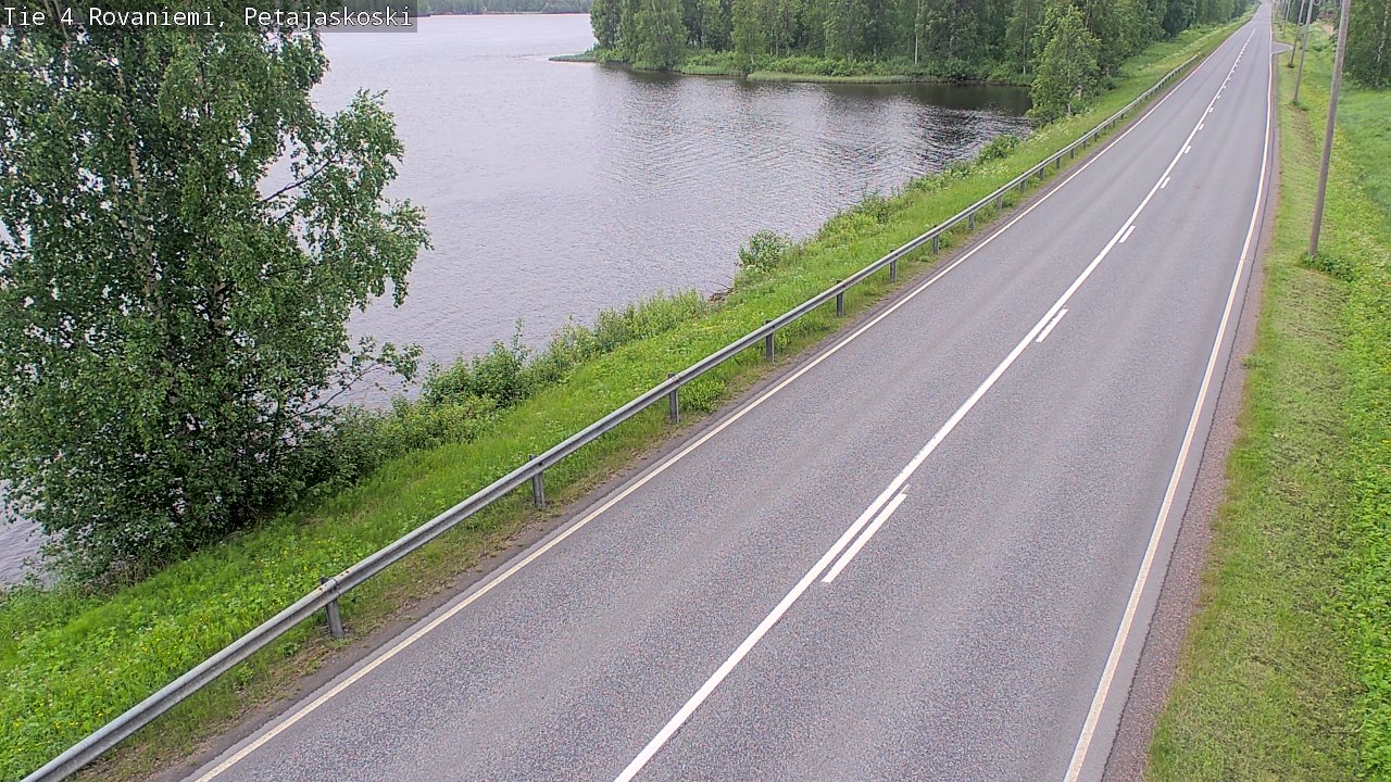 Kelikamerat Kuva Tie 4 Rovaniemi, Petäjäskoski, Rovaniemi, Lappi