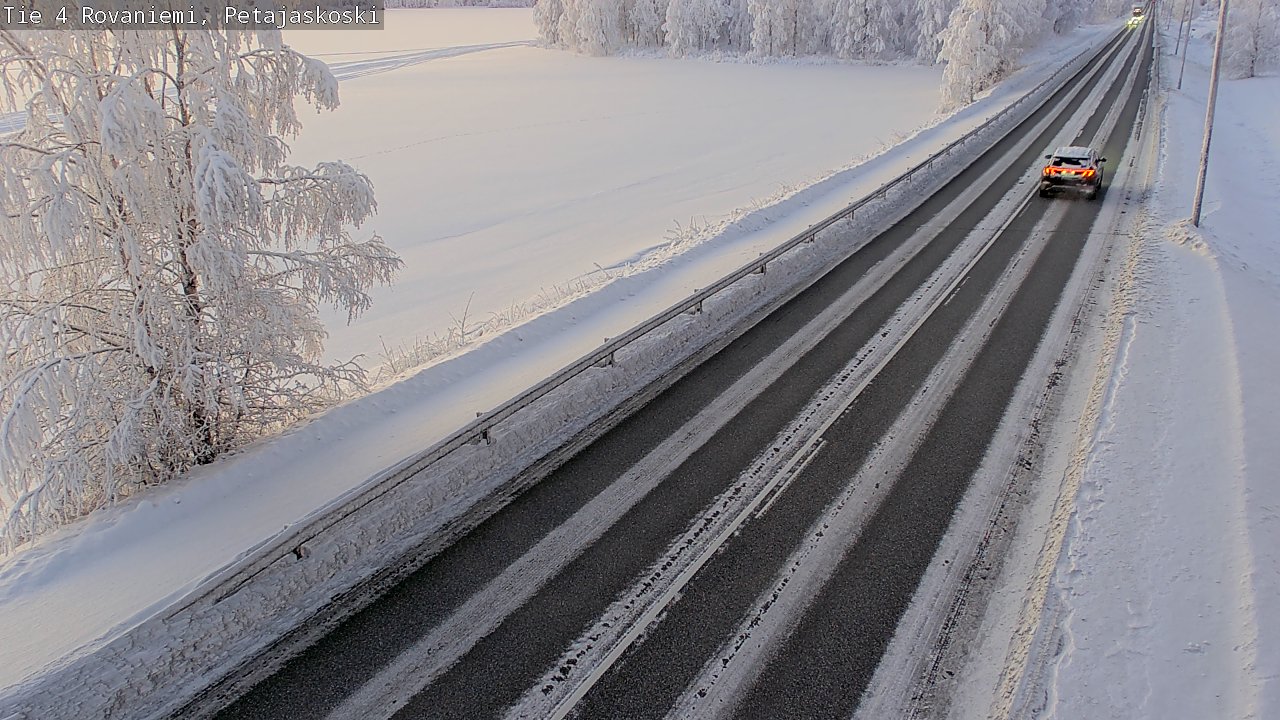 Kelikamerat Kuva Tie 4 Rovaniemi, Petäjäskoski, Rovaniemi, Lappi