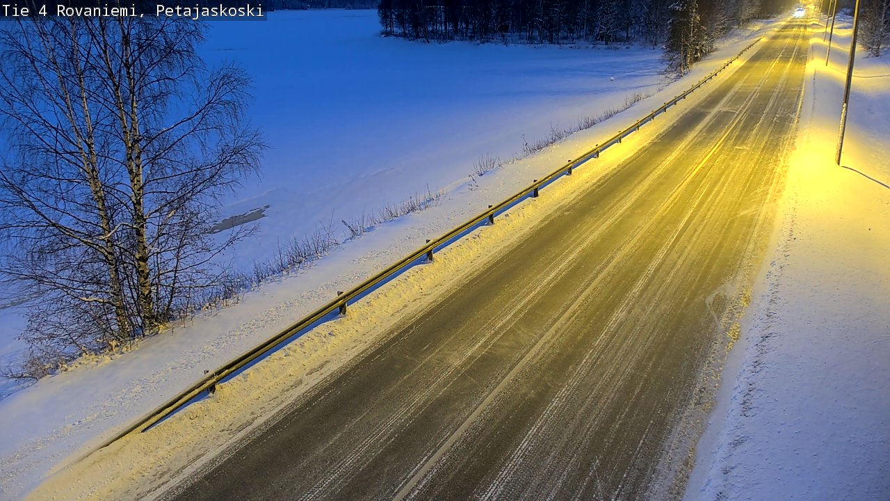 Kelikamerat Kuva Tie 4 Rovaniemi, Petäjäskoski, Rovaniemi, Lappi