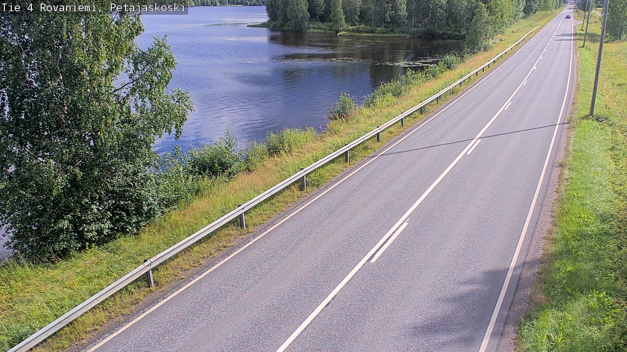 Kelikamerat Kuva Tie 4 Rovaniemi, Petäjäskoski, Rovaniemi, Lappi