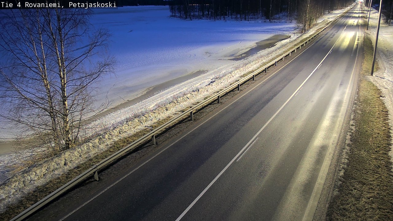 Kelikamerat Kuva Tie 4 Rovaniemi, Petäjäskoski, Rovaniemi, Lappi