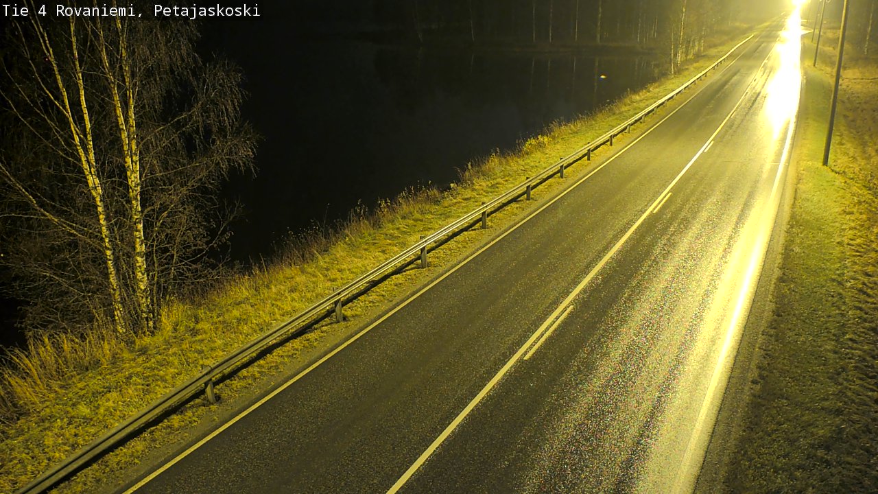 Kelikamerat Kuva Tie 4 Rovaniemi, Petäjäskoski, Rovaniemi, Lappi