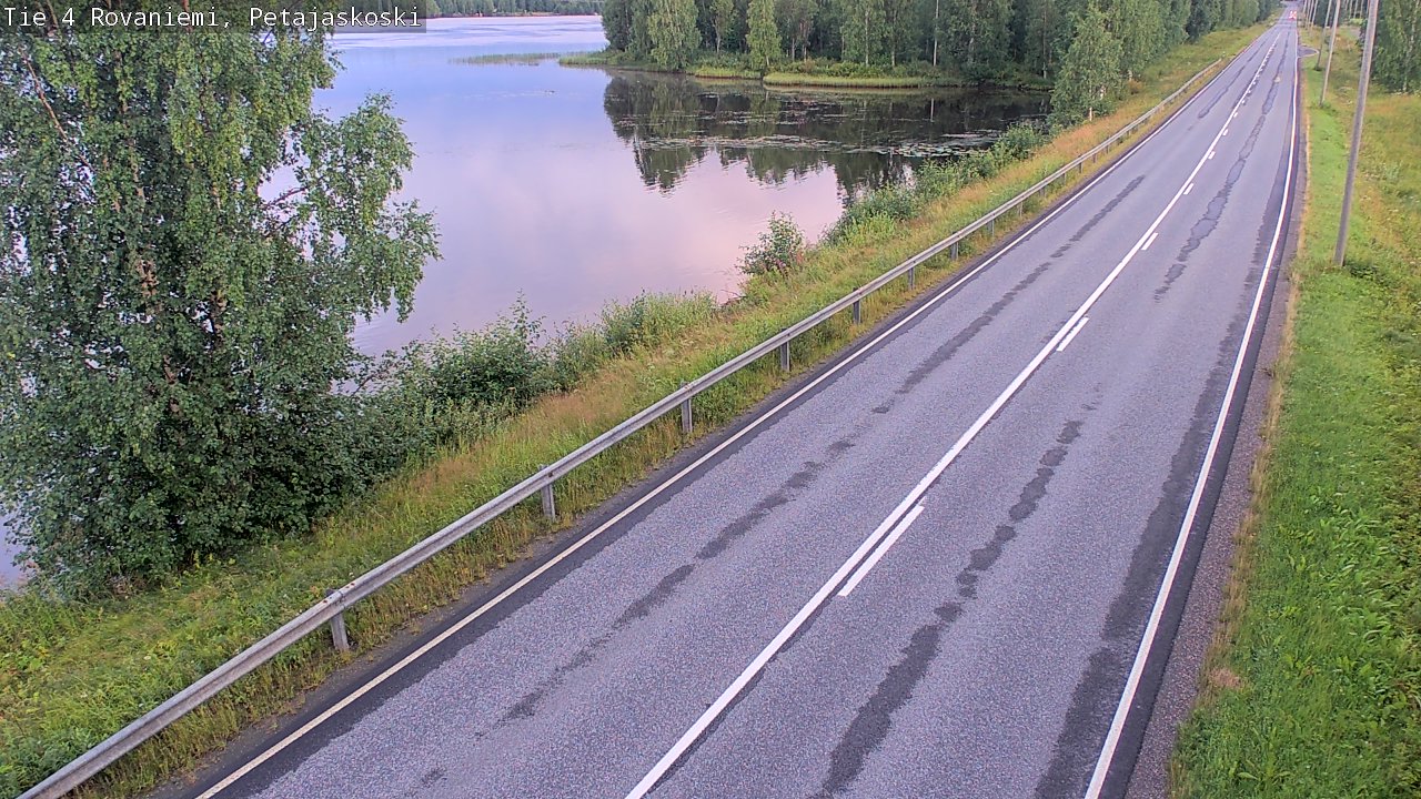Kelikamerat Kuva Tie 4 Rovaniemi, Petäjäskoski, Rovaniemi, Lappi
