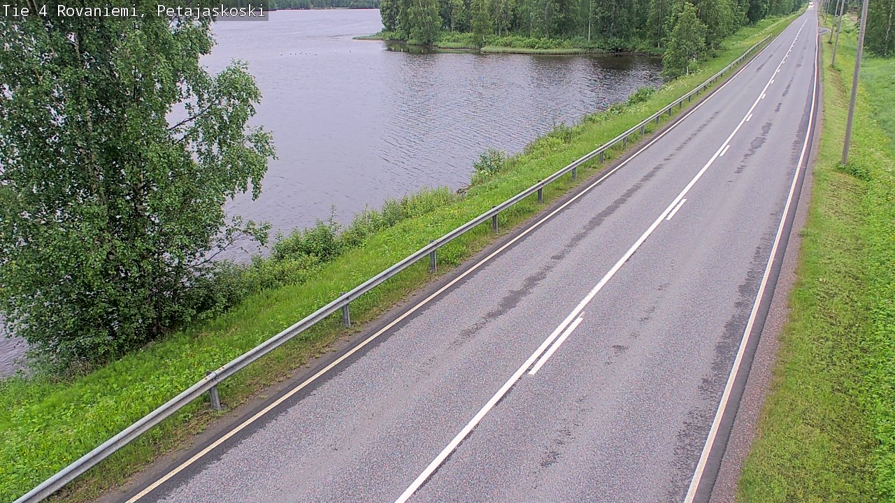 Kelikamerat Kuva Tie 4 Rovaniemi, Petäjäskoski, Rovaniemi, Lappi