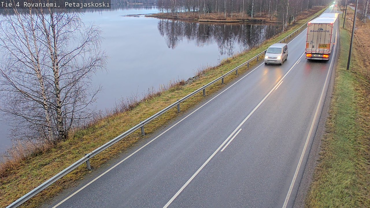 Kelikamerat Kuva Tie 4 Rovaniemi, Petäjäskoski, Rovaniemi, Lappi