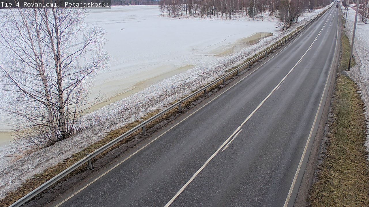 Kelikamerat Kuva Tie 4 Rovaniemi, Petäjäskoski, Rovaniemi, Lappi